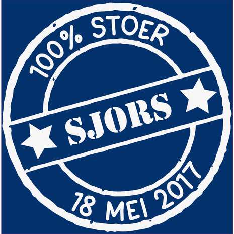 losse sticker krukje van 100% stoer van mercikes.com