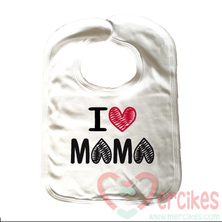 zwart slab i love mama