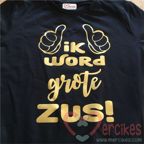 Shirtje Duimen Ik word Grote Zus!