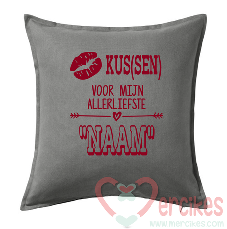 kussenhoes met naam