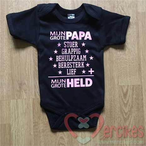 Romper Mijn Papa Mijn Held