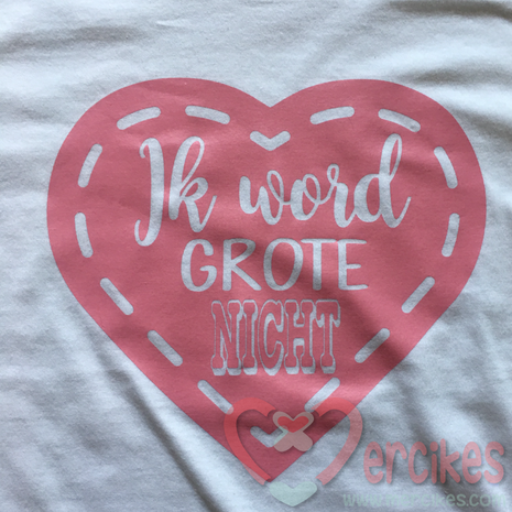 grote nicht t-shirt, shirtje voor grote nicht