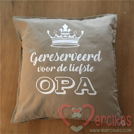 cadeau voor opa, gereserveerd voor de liefste opa