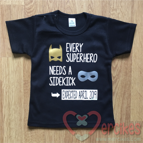 superhero sidekick t-shirt