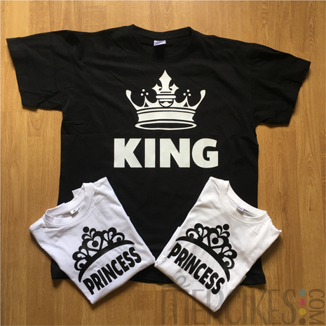 Matching Shirt Vader Dochter King Princess