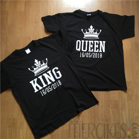 King en Queen met Datum