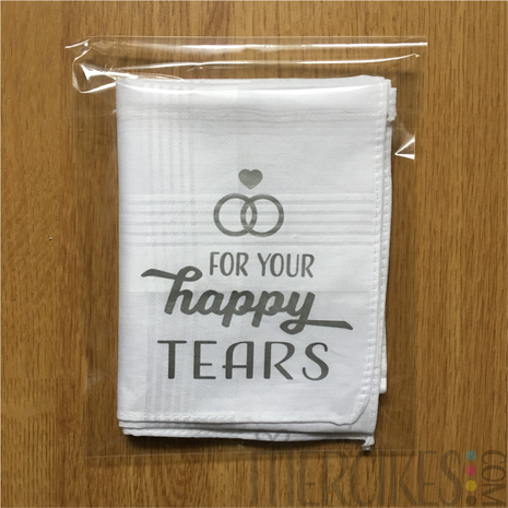 zakdoek happy tears