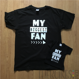 Set van 2 Matching Shirts - Biggest Fan