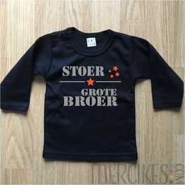 T-shirt stoer grote broer met sterren