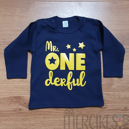 Shirt mr onederful ster