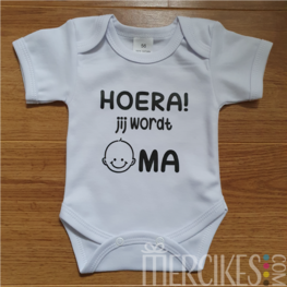 Romper Baby Hoera Jij wordt Oma