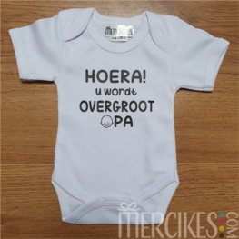 Cadeau U wordt OvergrootOpa- romper