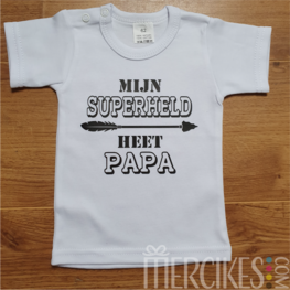 Shirtje Mijn Superheld heet Papa