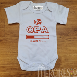 OPA / OMA  LOADING babyvoetjes - losse romper