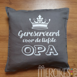 Cadeau Opa- Kussenhoes 