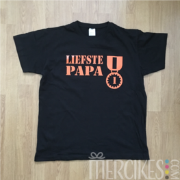 T-Shirt Liefste Papa Oorkonde