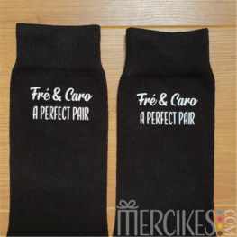 Namen a perfect pair bedrukte sokken