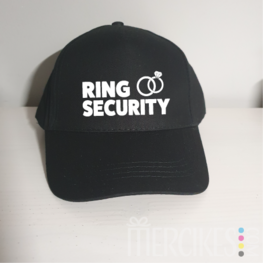 Ringdragerpet Ringsecurity met ringen