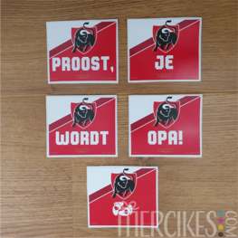 Proost je wordt (weer) opa jupiler
