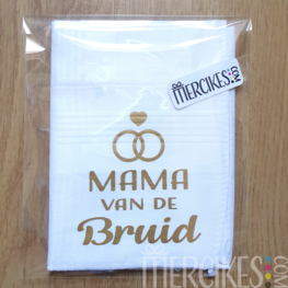 Zakdoek Mama Bruid / Bruidegom