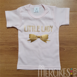 Shirtje Little Lady Strikje