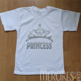 Shirtje Princess met Kroon