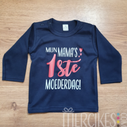 Shirt Mijn Mama's Eerste Moederdag