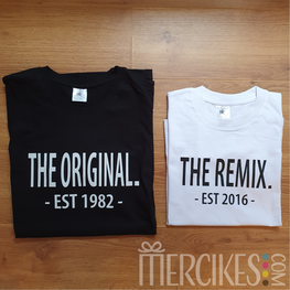 Matching Shirts The Original The Remix met Jaartal