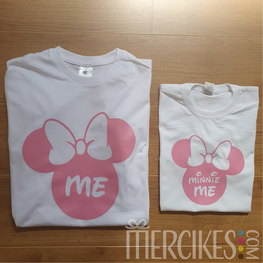 Set T-shirts Me en Mini Me Minnie Mouse