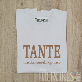Shirt - Tante in wording