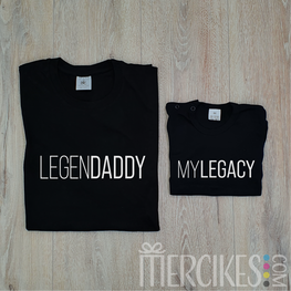 Twinning Shirts Legendaddy Mylegacy
