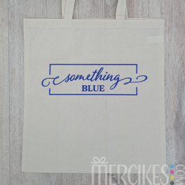 Tas voor bruiloft - Something Blue