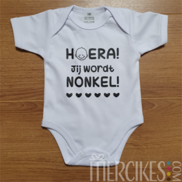 Body Baby Hoera Jij/Gij wordt Nonkel!