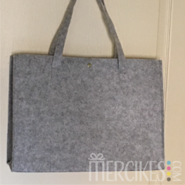 Grote vilten shopper