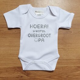 Cadeau U wordt OvergrootOpa- romper