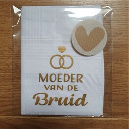 Zakdoek Huwelijk - Moeder Bruid