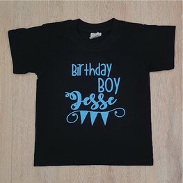 Verjaardag Shirt Birthday Boy met Naam