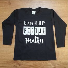 Sint Shirt Hulp Piet met Naam