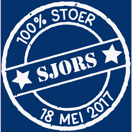 Losse Sticker Krukje 100% Stoer met Datum