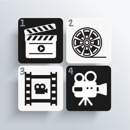 Sticker Doos - Film / DVD