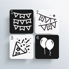 Sticker Doos - Feest / Verjaardag