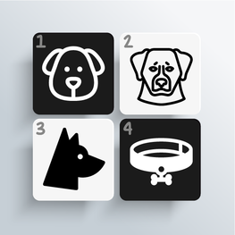 Sticker Doos - Huisdieren Hond 2