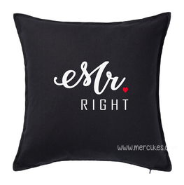 Cadeau Kussen Mr. Right