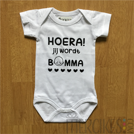 Body Baby Hoera Jij wordt Bomma! / Bompa!