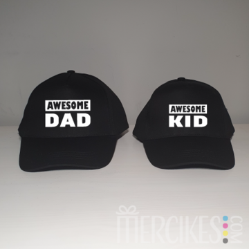 Petten Set - Awesome DAD / MOM - Awesome KID