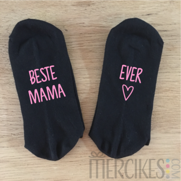 Beste mama ever sokken