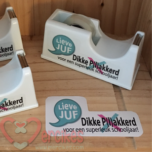 Betere Sticker - Lieve Juf, Dikke P(l)akkerd - Mercikes EQ-21